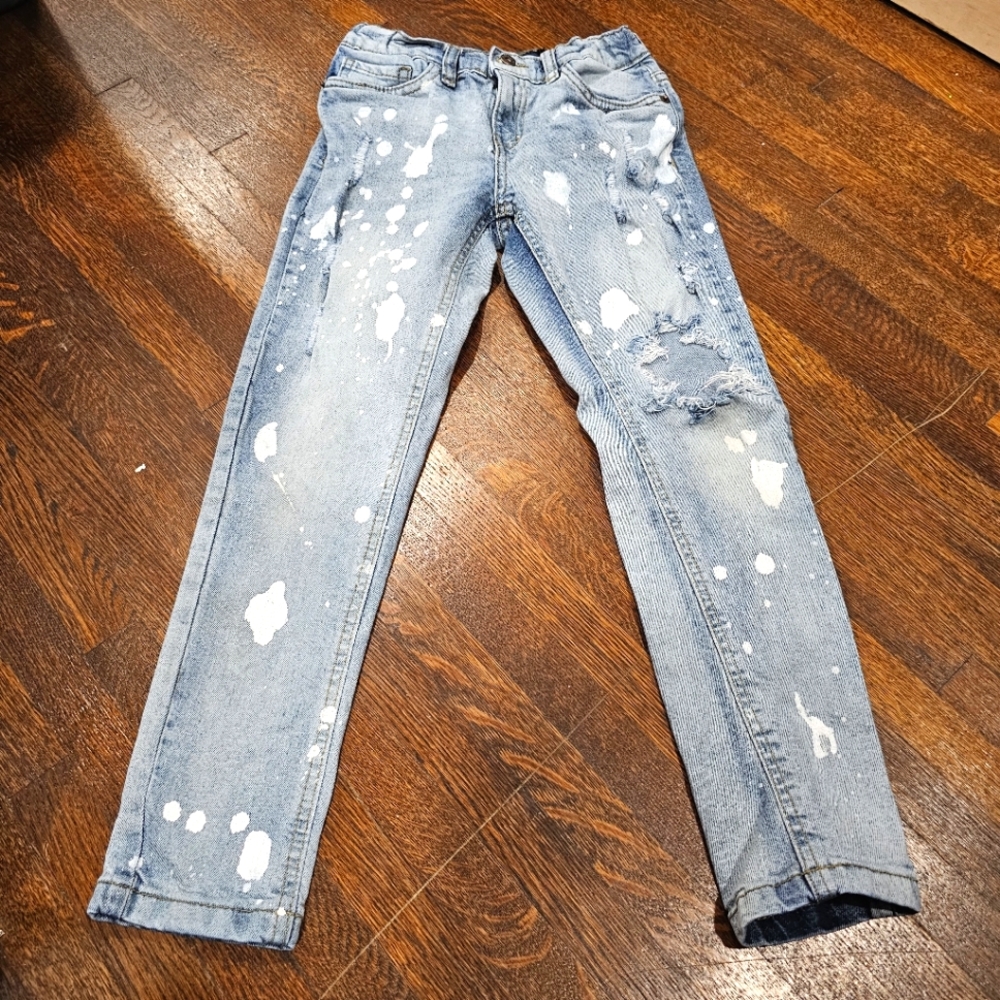 Boys Evolution stretchy distressed jeans, super cute!!